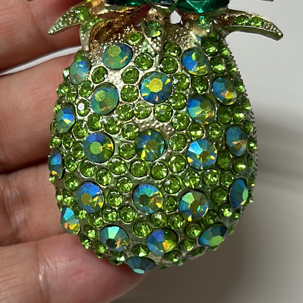 Pineapple Brooch - image 5
